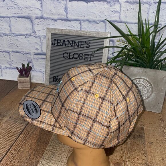 HTFU script plaid hat cap - Picture 4 of 9